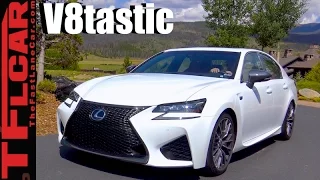 2017 Lexus GS F First Drive Review: Old School V8 Shake & Bake