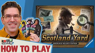 Scotland Yard: Sherlock Holmes Edition - How To Play