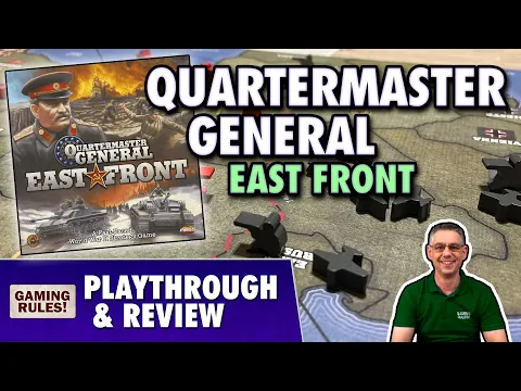 Quartermaster General: East Front - Playthrough & Review