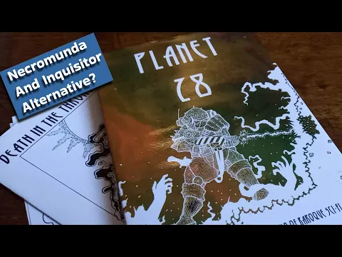 Inside Planet 28 2nd Edition! Awesome Grimdark Alternative To Necromunda & Inquisitor?
