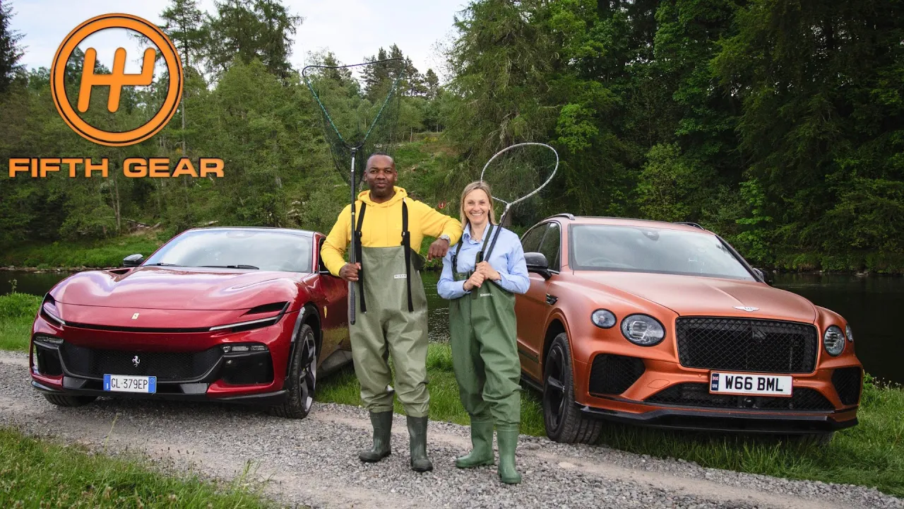 Ferrari Purosangue vs Bentley Bentayga S: Scottish Road Trip | Fifth Gear