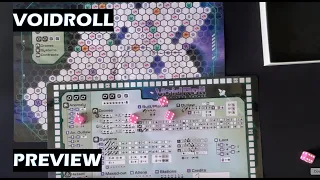 VoidRoll PnP roll and write dice board game preview