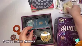 How to pack up Diatoms the Board Game