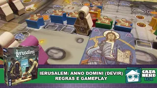 Ierusalem: Anno Domini (Devir) - Regras e Gameplay | Casa NERD lol