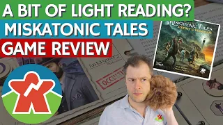 Miskatonic Tales (Journey to Innsmouth) - Board Game Review - A Bit Of Light Reading?