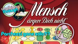 Walking through For One: Mensch ärgere dich nicht (Parcheesi Solo)