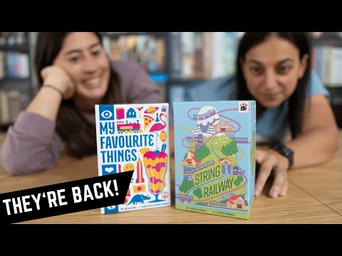 Two Hard-to-Find Japanese Games FINALLY Get a Reprint | My Favorite Things & String Railway Preview