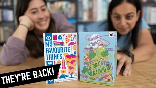Two Hard-to-Find Japanese Games FINALLY Get a Reprint 🎉| My Favorite Things & String Railway Preview