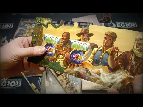 Lost Ruins of Arnak: The Missing Expedition / Arnak: Poszukiwania Ekspedycji - unboxing