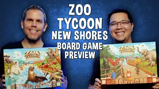 Preview of Zoo Tycoon New Shores - Animal Board Game Expansion