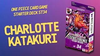 One Piece Card Game Starter Deck Purple Charlotte Katakuri ST34 | Inside with João Ricardo Ep917