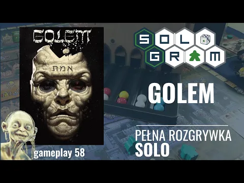 Golem | pełna rozgrywka solo | zasady gry | automa "Gollum" - poziom 3
