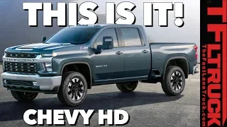 2020 Chevy Silverado HD: You Won't Believe The Way It Looks!