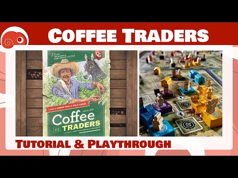 Coffee Traders - 3p - Tutorial e partita completa con discussione finale