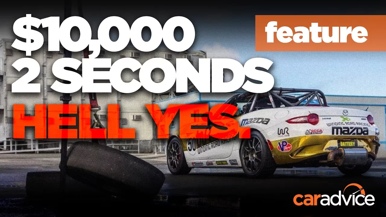 Mazda MX-5 Cup car: Would you spend $10k on 2 seconds?