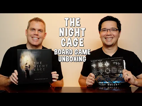 Unboxing The Night Cage - Spooky Tile Placement Board Game