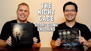 Unboxing The Night Cage - Spooky Tile Placement Board Game