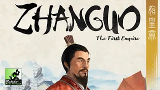 Zhanguo: The First Empire - this was an important game for me and Jen!