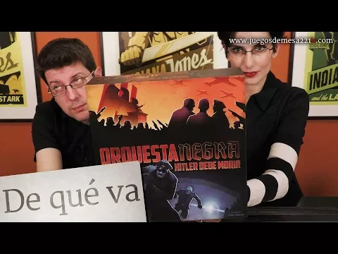 Orquesta Negra: Hitler debe morir | Tutorial | Juego de mesa