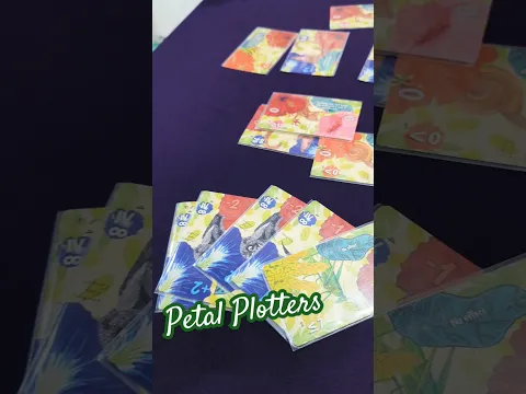 Petal Plotters #boardgames #boardgamegeek
