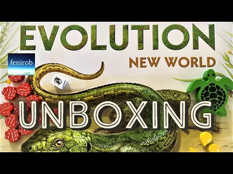 Evolution New World Board Game | Unboxing (No Talking)