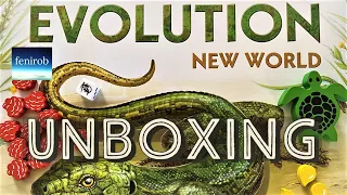 Evolution New World Board Game | Unboxing (No Talking)