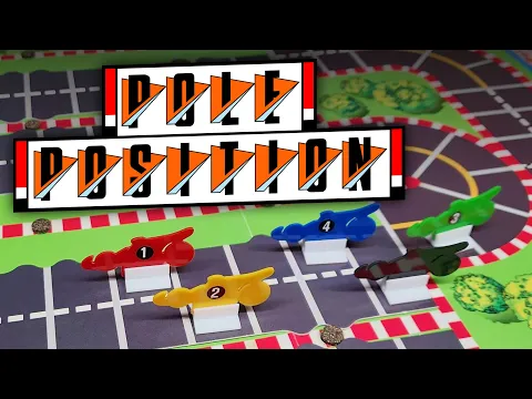 Arcade Hit POLE POSITION as a 1983 BOARD GAME from Parker Brothers