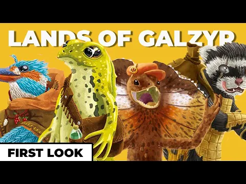 Lands of Galzyr - First Look & Unboxing