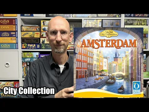 City Collection 2 - Amsterdam (Queen Games) Interview mit Stefan Feld (Abläufe in Kürze + Material)