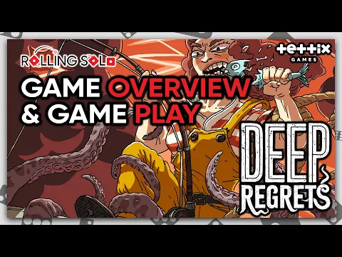 Deep Regrets w/ Lamentable Tentacles | Game Overview & Gameplay