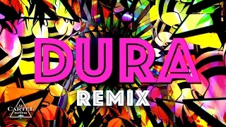 Daddy Yankee ft. Bad Bunny, Natti Natasha & Becky G - Dura REMIX (Lyric Video)