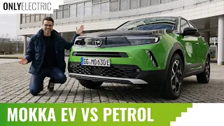 Electric vs petrol car: EV SUV Opel Mokka-e Ultimate vs 1.2 l Mokka GS-Line