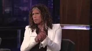 Steven Tyler on Jimmy Kimmel Live PART 3