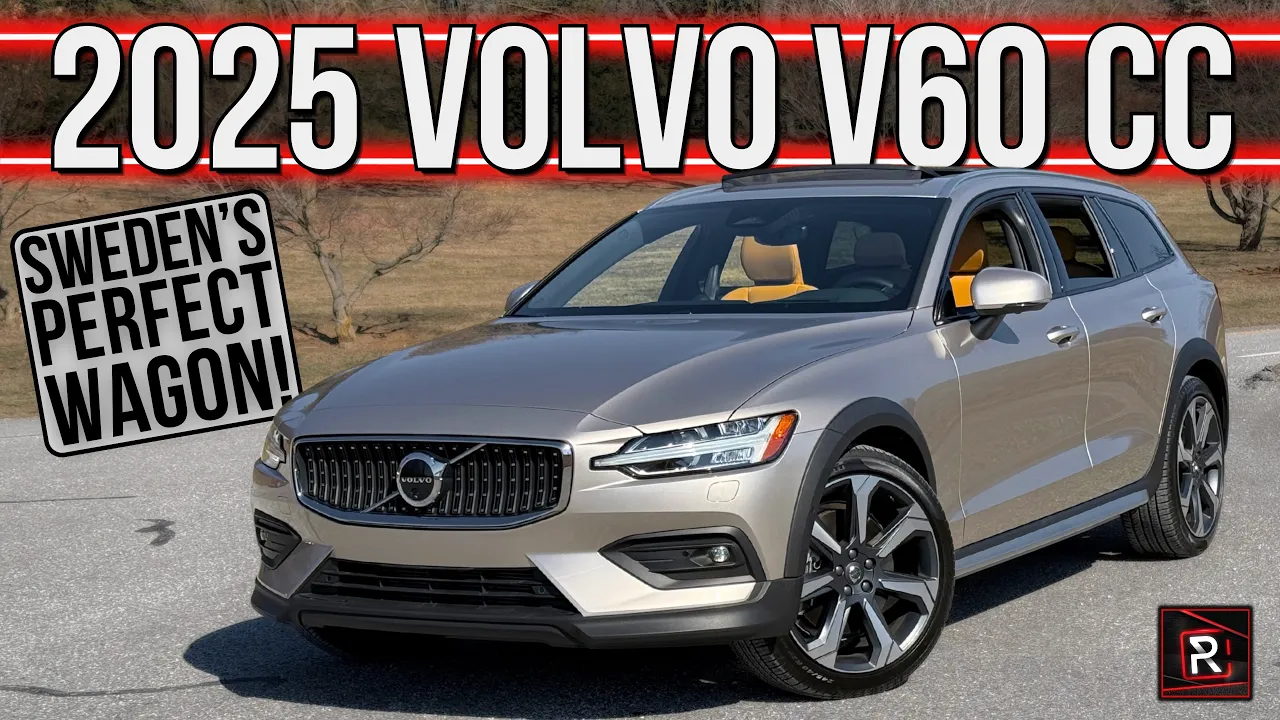 The 2025 Volvo V60 B5 Cross Country Is The Perfect Luxury Wagon For Nonconforming Buyers