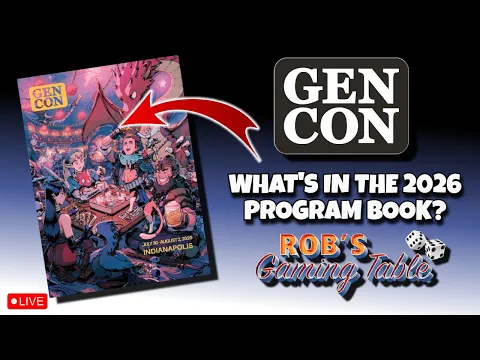 Gen Con 2026: Let's Check out the Program Book!