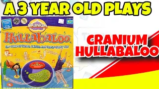 a 3 year old Plays Cranium Hullabaloo