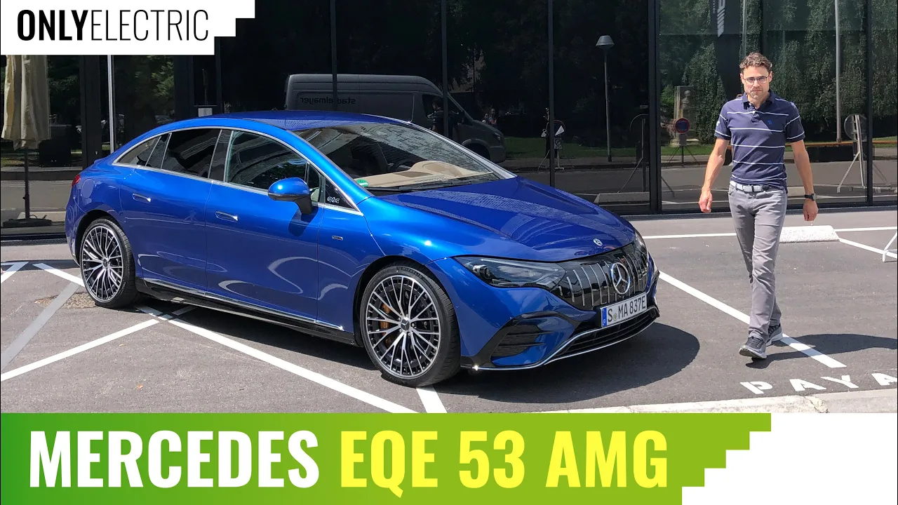 Mercedes EQE 53 AMG - The Second EV AMG in the Mercedes Line-Up !