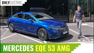 Mercedes EQE 53 AMG - The Second EV AMG in the Mercedes Line-Up !