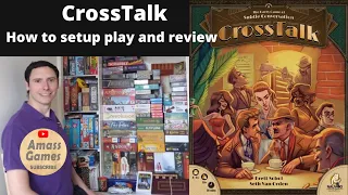 CrossTalk How to set up, play and review by * AmassGames *
