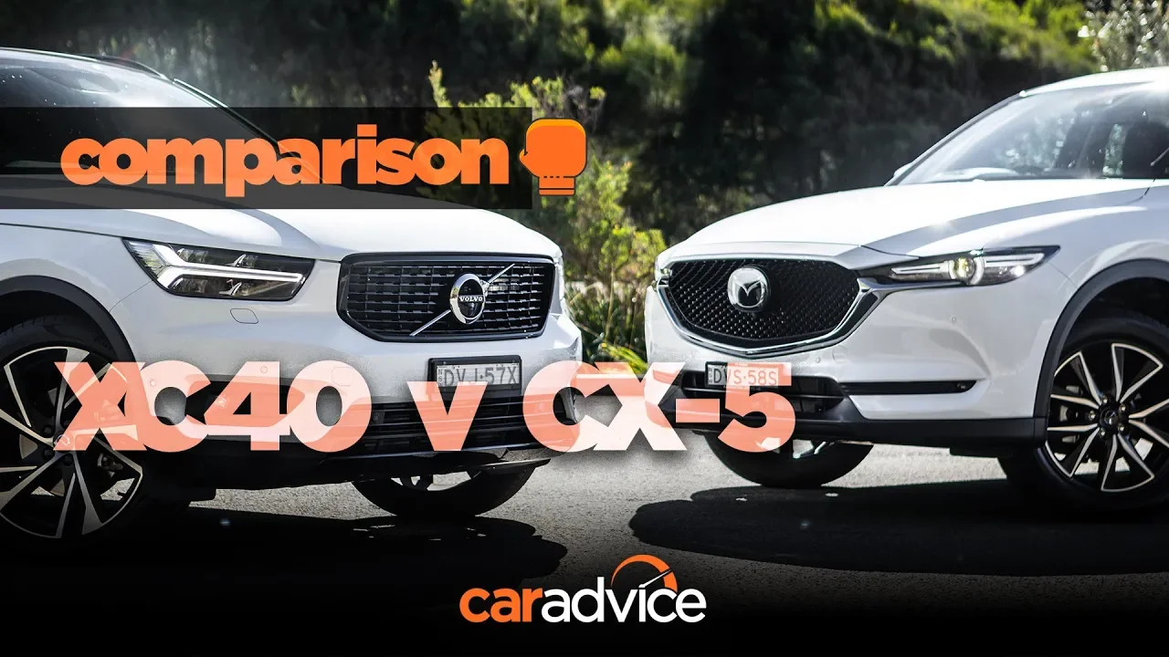 Volvo XC40 v Mazda CX-5: Size and value!