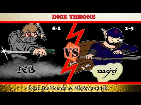 Dice Throne - Monk vs. Vampire Lord