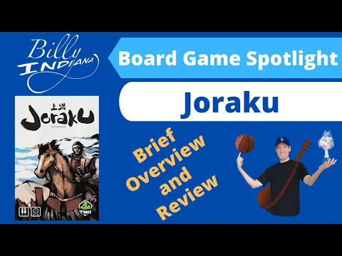 Joraku Board Game Spotlight (a brief overview and review for this unique small-box game)