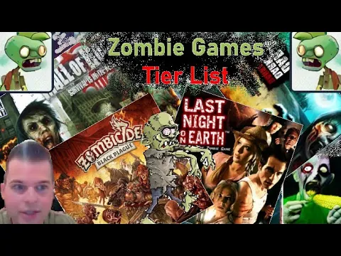 Top 5 Zombie Games | from BGG's top 1000 Board Games