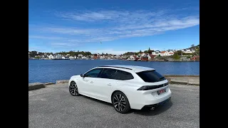 En liten test av Peugeot 508 SW HYbrid