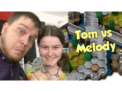 Tom vs. Melody Live!  Heroscape