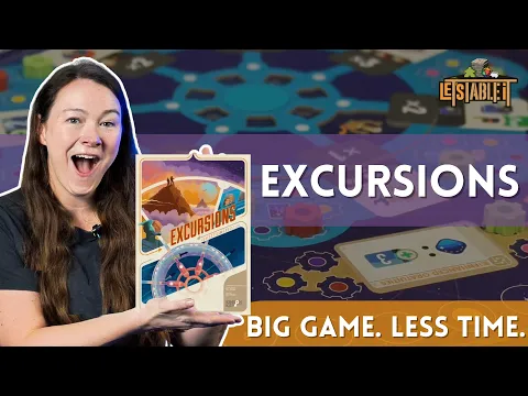 Excursions Board Game Review | A Streamlined Galactic Cruise Experience?
