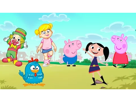 desenhos galinha pintadinha patati patatá xuxinha george pig show da luna peppa pig portugues 2016