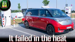 VW ID.Buzz GTX overheats on my long distance trip