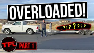 I Bought This Classic Sports Car Bargain & IMMEDIATELY Overloaded My New Ram By THIS Much!