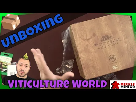 Unboxing Viticulture World and Wine Crate